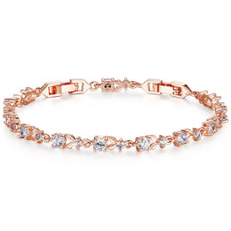 Rose Gold Crystal Bracelet