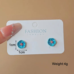 Blue Bohemian Butterfly Drops