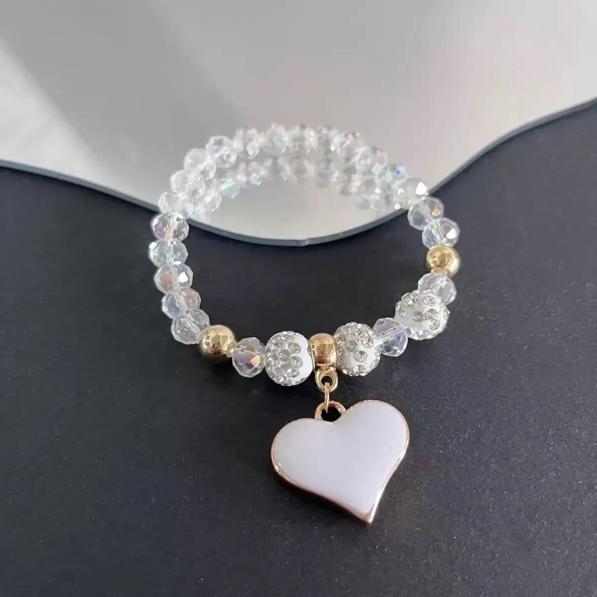 Love Leaf Stone Bracelet