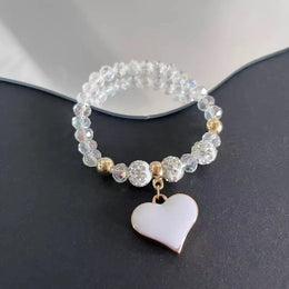 Love Leaf Stone Bracelet