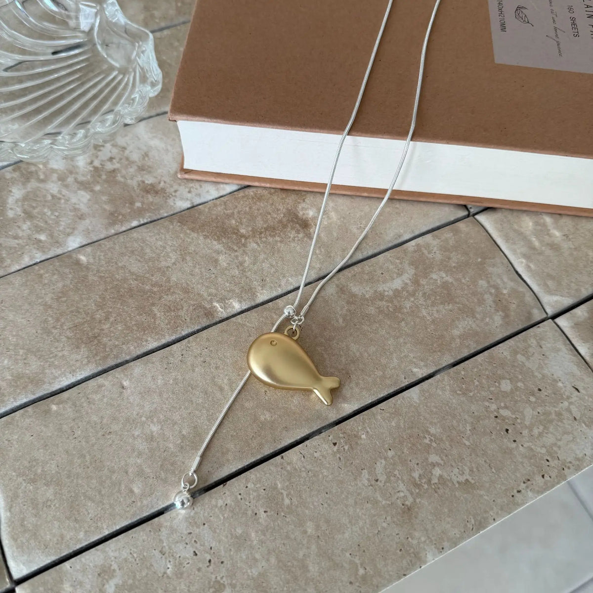 Sterling Pearl Chain Necklace
