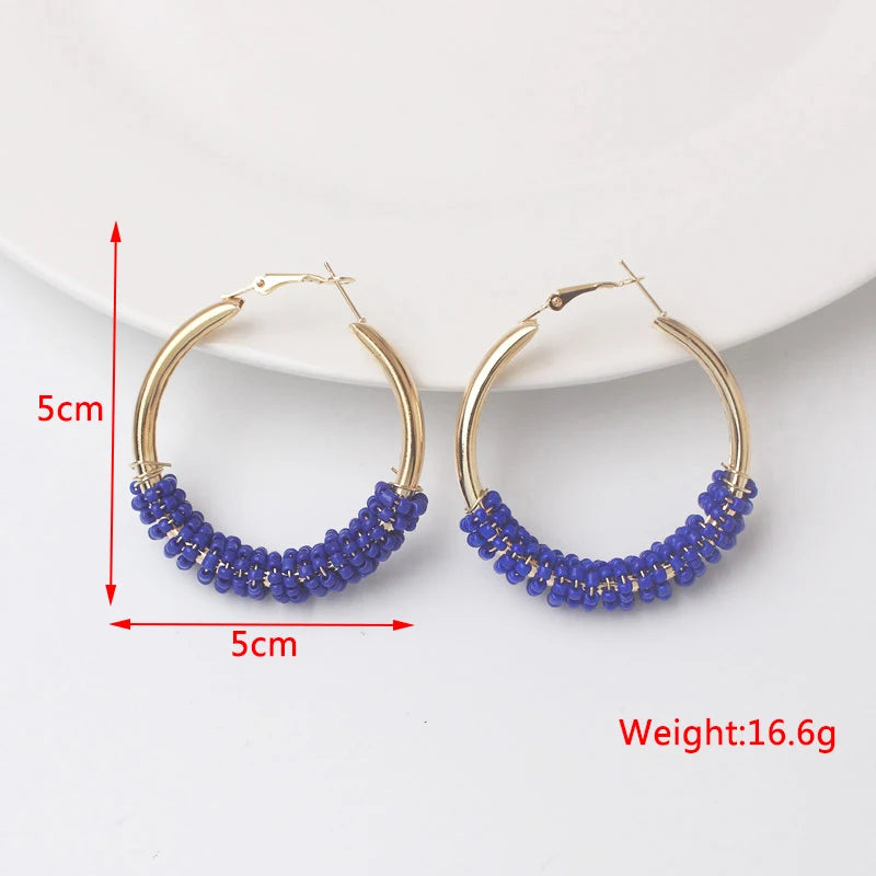 Blue Bohemian Butterfly Drops
