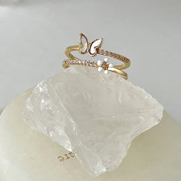 Colorful Glaze Open Ring