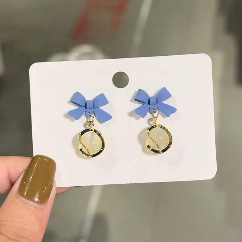 Blue Bohemian Butterfly Drops