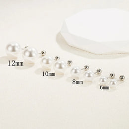 Freshwater Pearl Silver Studs