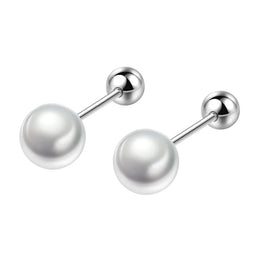 Freshwater Pearl Silver Studs