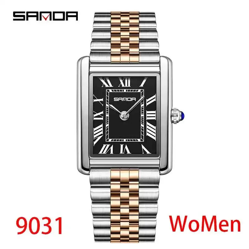SANDA Square Couple Watch