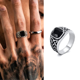 Viking Rune Signet Ring