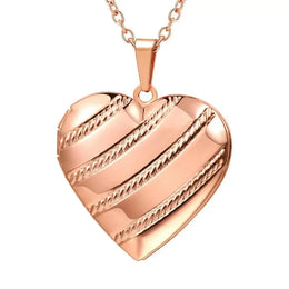 Custom Photo Heart Locket
