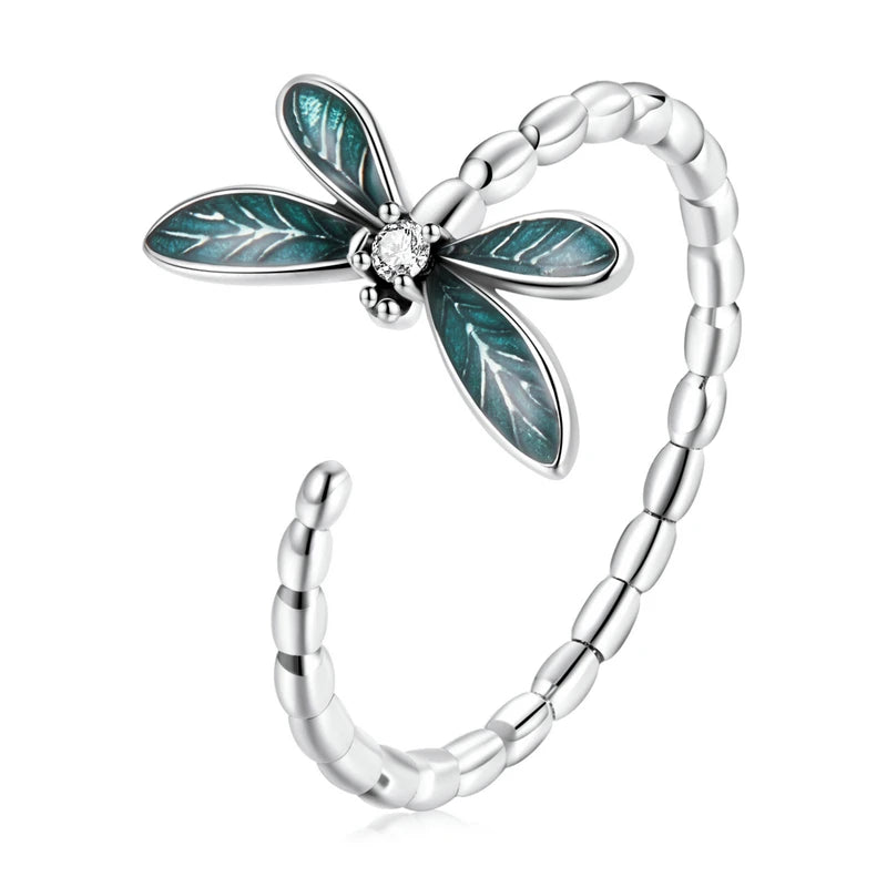 WOSTU Adjustable Sterling Ring