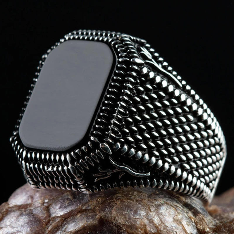 Turkish Zircon Signet Ring