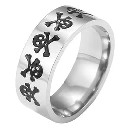 Christian Cross Engraved Ring