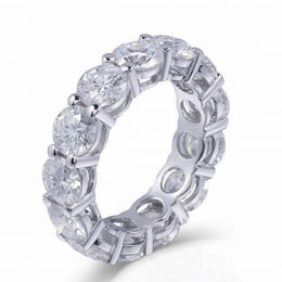 Sterling Zircon Eternity Ring