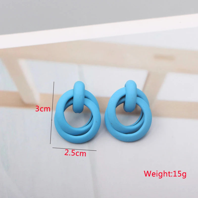 Blue Bohemian Butterfly Drops