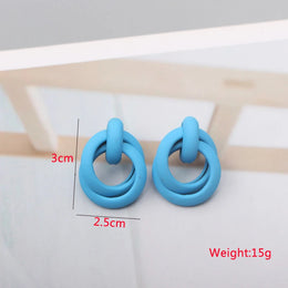 Blue Bohemian Butterfly Drops