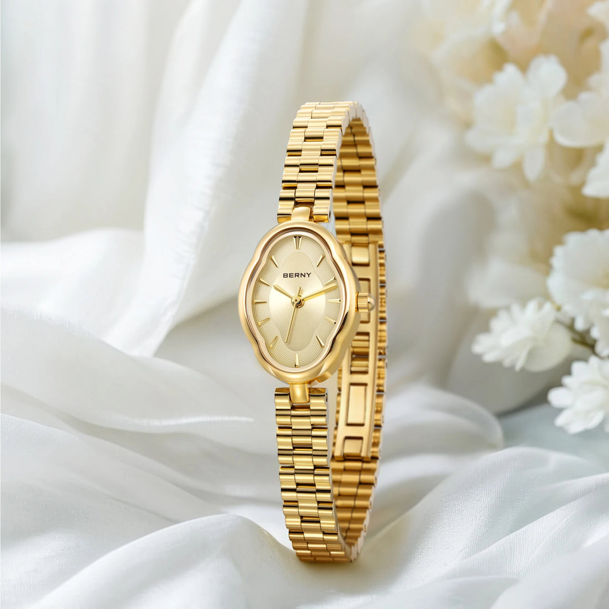 BERNY Minimalist Gold Watch