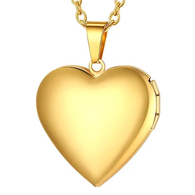 Custom Photo Heart Locket