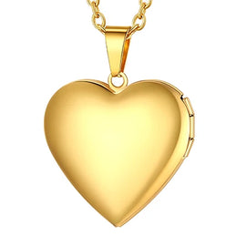 Custom Photo Heart Locket
