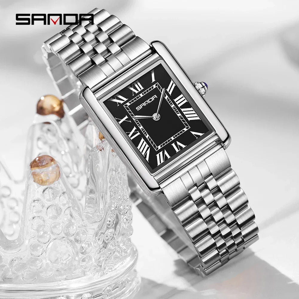 SANDA Square Couple Watch