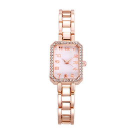 Crystal Square Quartz Watch