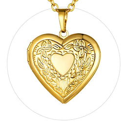 Custom Photo Heart Locket