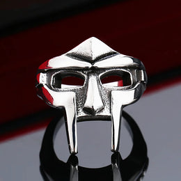 Pharaoh Mask Steel Ring