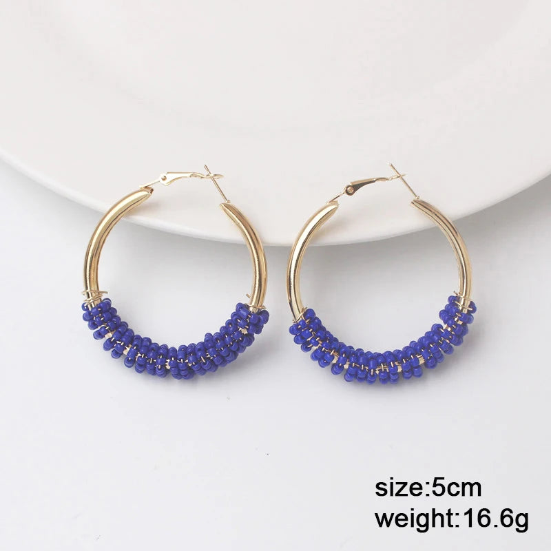 Blue Bohemian Butterfly Drops