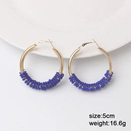 Blue Bohemian Butterfly Drops