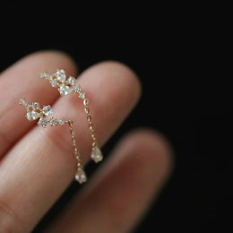 Classic Zircon Square Studs