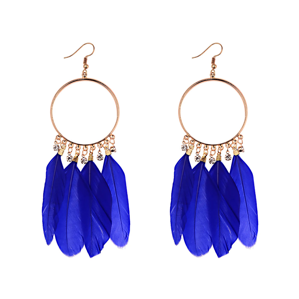 Dreamcatcher Feather Tassel Earrings