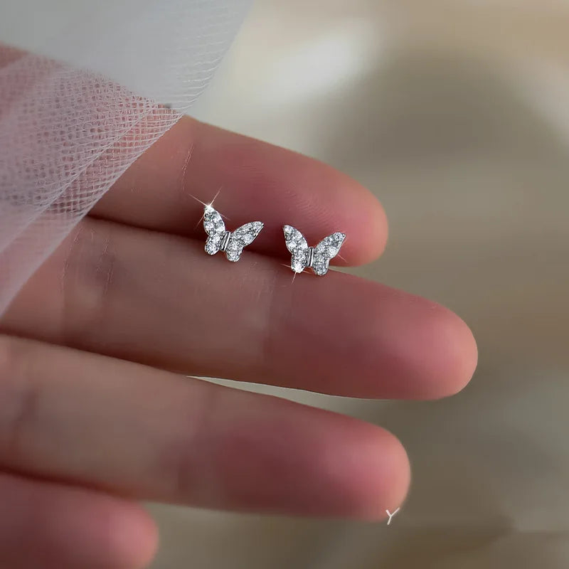 Classic Zircon Square Studs