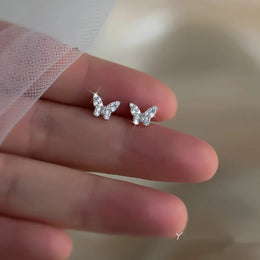 Classic Zircon Square Studs