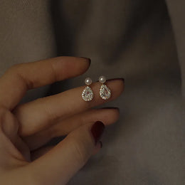 Gold Plated Pearl Studs
