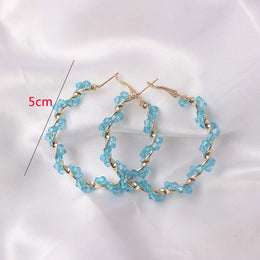 Blue Bohemian Butterfly Drops