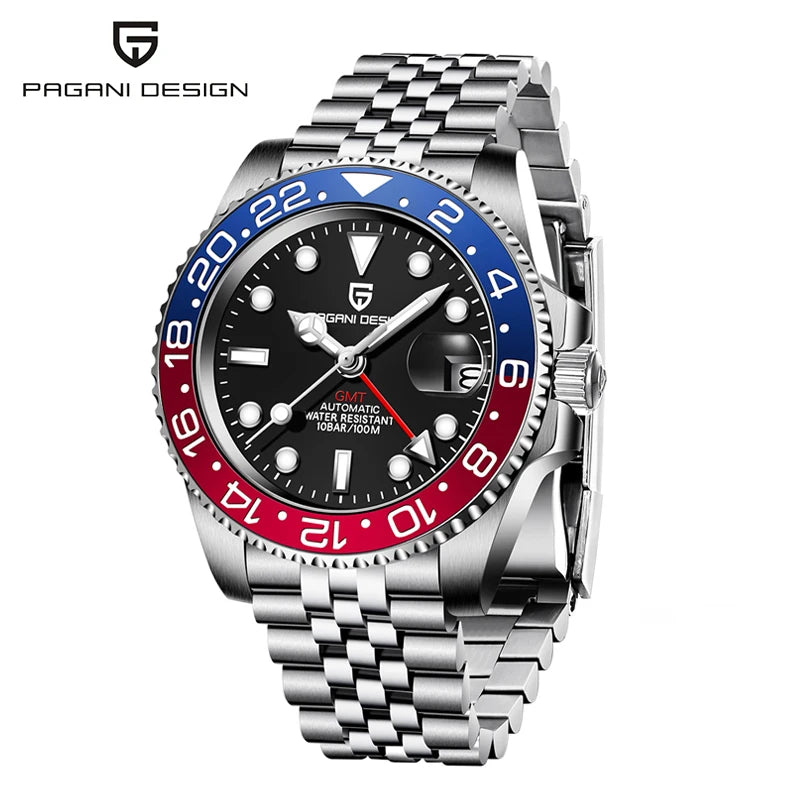 PAGANI GMT Automatic Watch