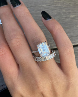 Sterling Zircon Eternity Ring