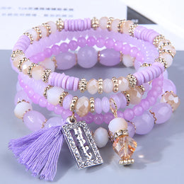 Bohemian Resin Stone Bracelet