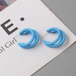 Blue Bohemian Butterfly Drops