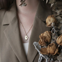Jade Rabbit Moon Necklace