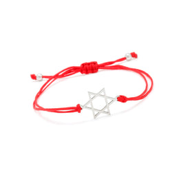 Star David Cord Bracelet