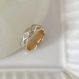 Colorful Glaze Open Ring