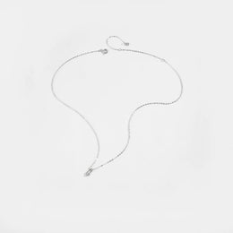 Heart Padlock Silver Necklace