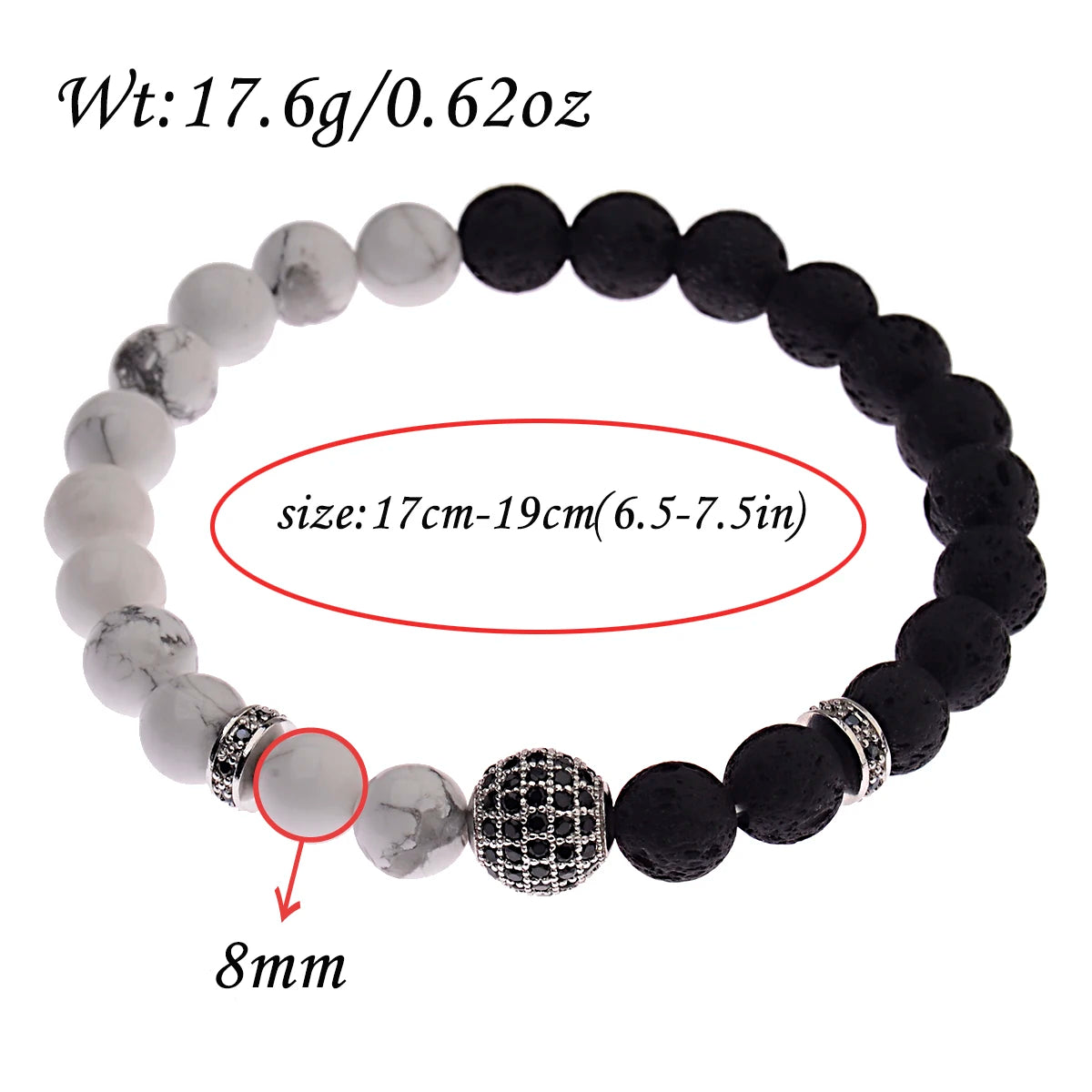 Natural Stone Crystal Bracelet
