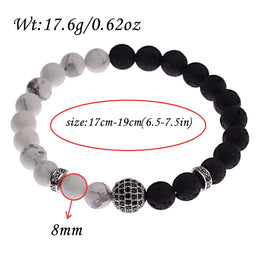 Natural Stone Crystal Bracelet