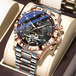 POEDAGAR Automatic Tourbillon Watch