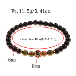 Natural Stone Crystal Bracelet