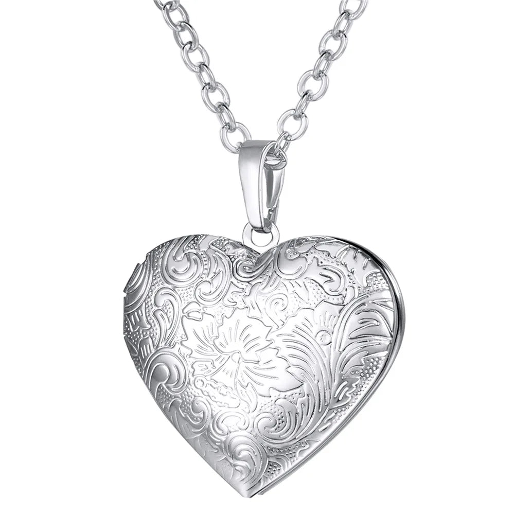 Custom Photo Heart Locket