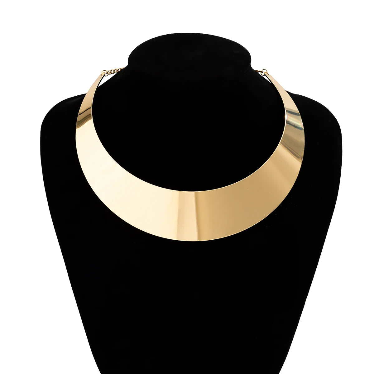 Chunky Metal Torque Choker