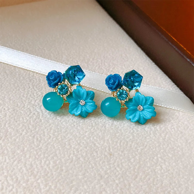 Blue Bohemian Butterfly Drops