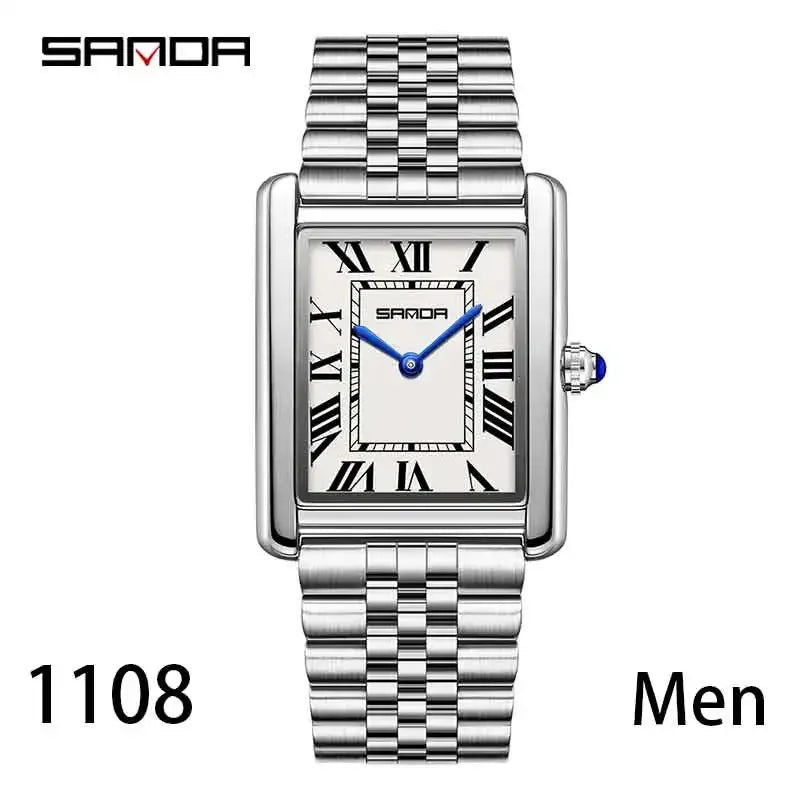 SANDA Square Couple Watch